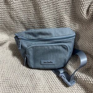 Vera Bradley Light Blue Denim Crossbody Fanny Pack